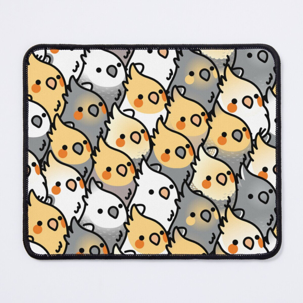 Mouse Pad Chubby Cockatiel Party 11.8 X 9.8 Inch Computer Mat Gaming Office Mousepad 7802738178159
