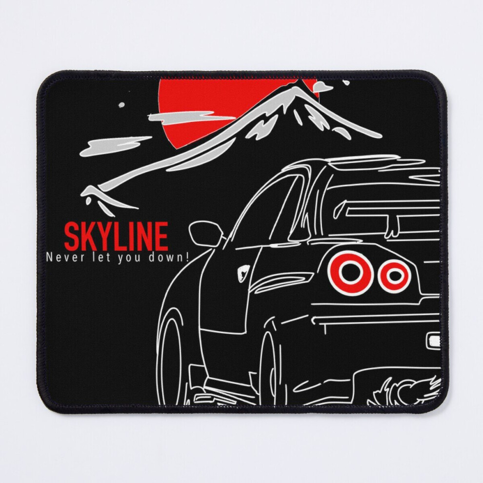 Mouse Pad Nissan Skyline R34 11.8 X 9.8 Inch Computer Mat Gaming Office Mousepad 7802738168174