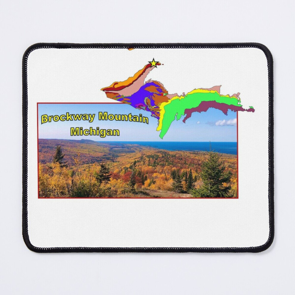 Mouse Pad Upper Peninsula Brockway Mountain Michigan 11.8 X 9.8 Inch Computer Mat Gaming Office Mousepad 7802738204162