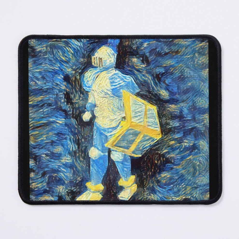 Mouse Pad Osrs Rune Armor Knight Starry Night Art 11.8 X 9.8 Inch Computer Mat Gaming Office Mousepad 7802738138443
