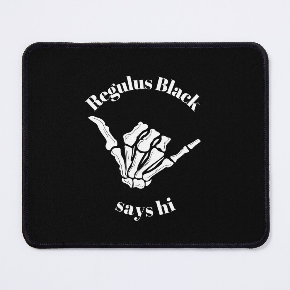 Mouse Pad Regulus Says Hi. 11.8 X 9.8 Inch Computer Mat Gaming Office Mousepad Black 7802738178517