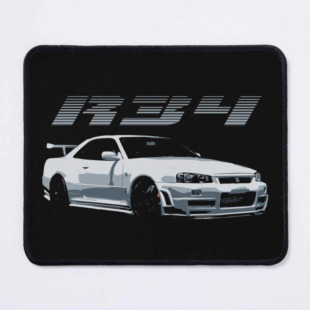 Mouse Pad Skyline R34 Gtr 11.8 X 9.8 Inch Computer Mat Gaming Office Mousepad 7802738177053