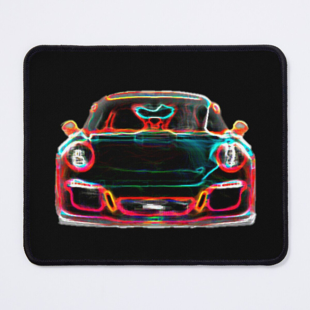 Mouse Pad Porsche Neon 11.8 X 9.8 Inch Computer Mat Gaming Office Mousepad 7802738168426