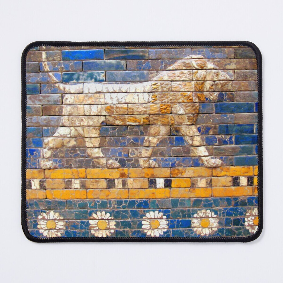 Mouse Pad Asiatic Lion Ishtar Gate Babylon 11.8 X 9.8 Inch Computer Mat Gaming Office Mousepad 7802738185171