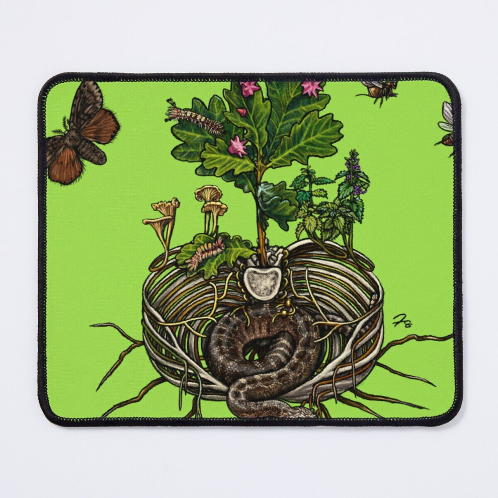 Mouse Pad Rattlesnake Heart 11.8 X 9.8 Inch Computer Mat Gaming Office Mousepad 7802738206661