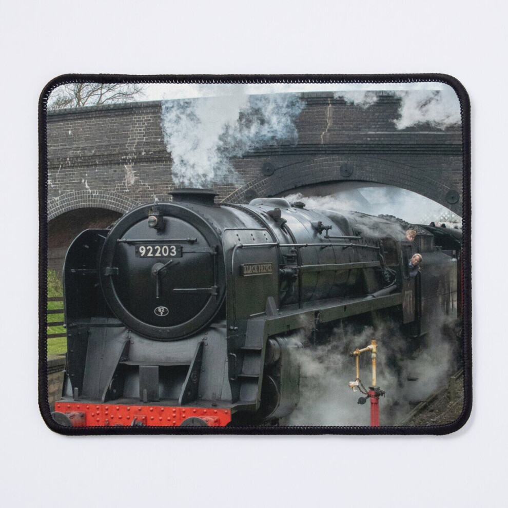 Mouse Pad Prince Train On The North Norfolk Railway 11.8 X 9.8 Inch Computer Mat Gaming Office Mousepad Black 7802738156348