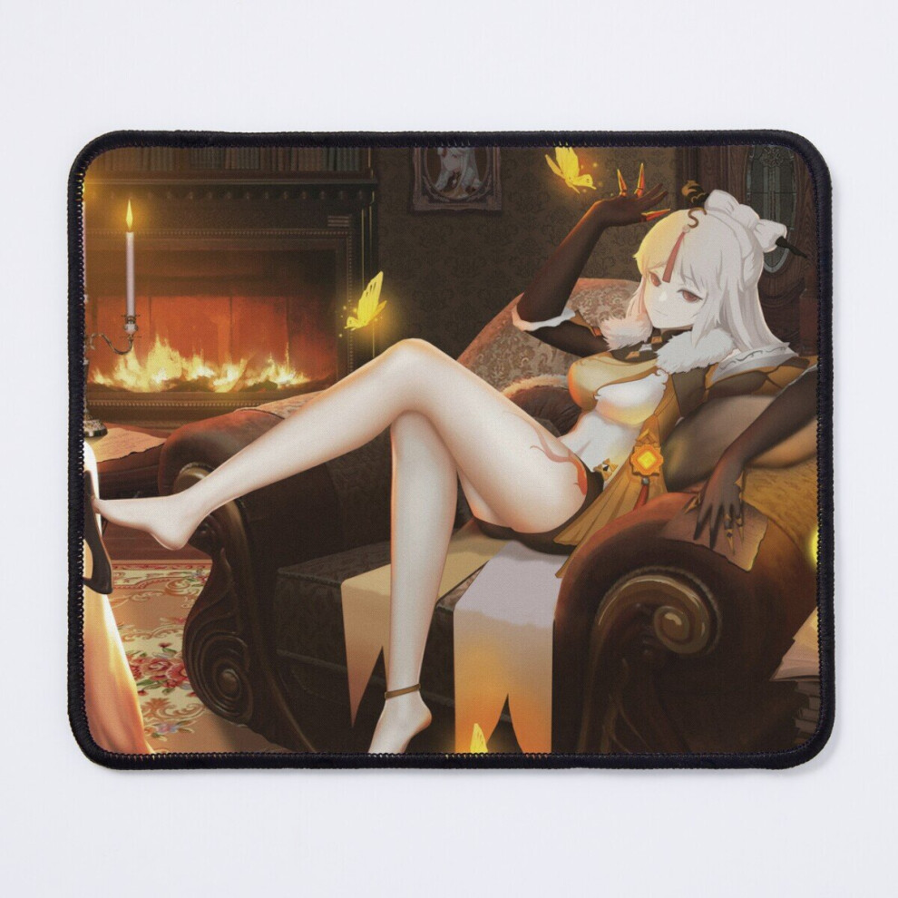 Mouse Pad Ningguang Genshin Impact 11.8 X 9.8 Inch Computer Mat Gaming Office Mousepad 7802738160154