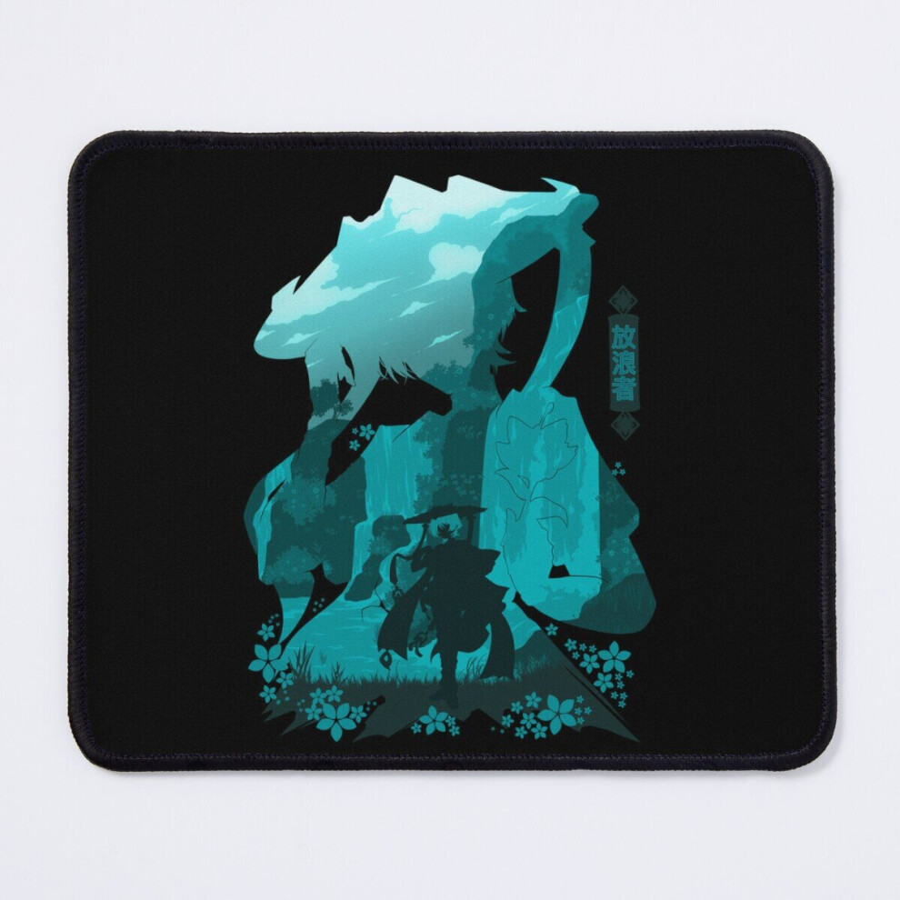 Mouse Pad Genshin Impact Wanderer Negative Space 11.8 X 9.8 Inch Computer Mat Gaming Office Mousepad 7802738115154