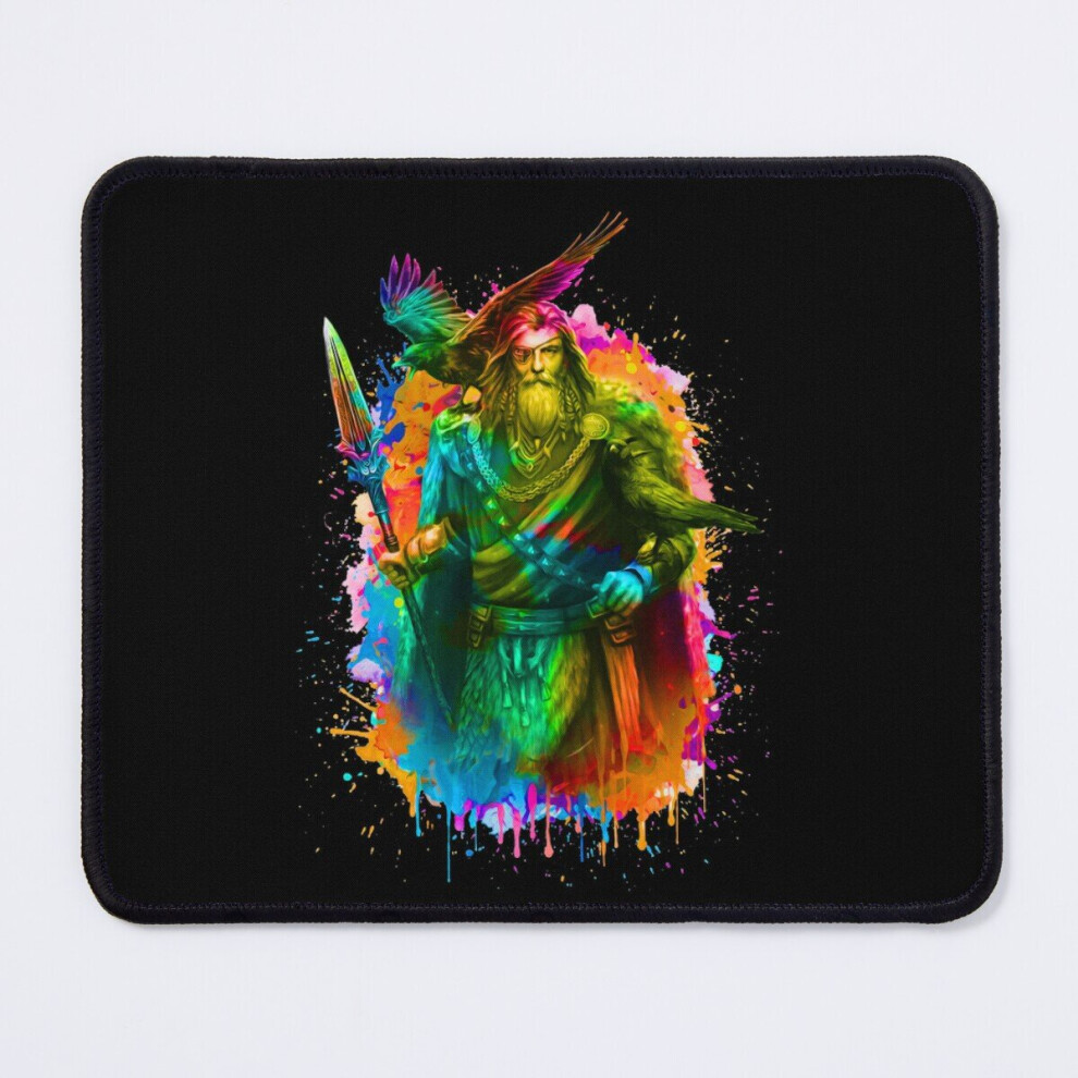 Mouse Pad Odin The All Father Watercolor 11.8 X 9.8 Inch Computer Mat Gaming Office Mousepad 7802738200317
