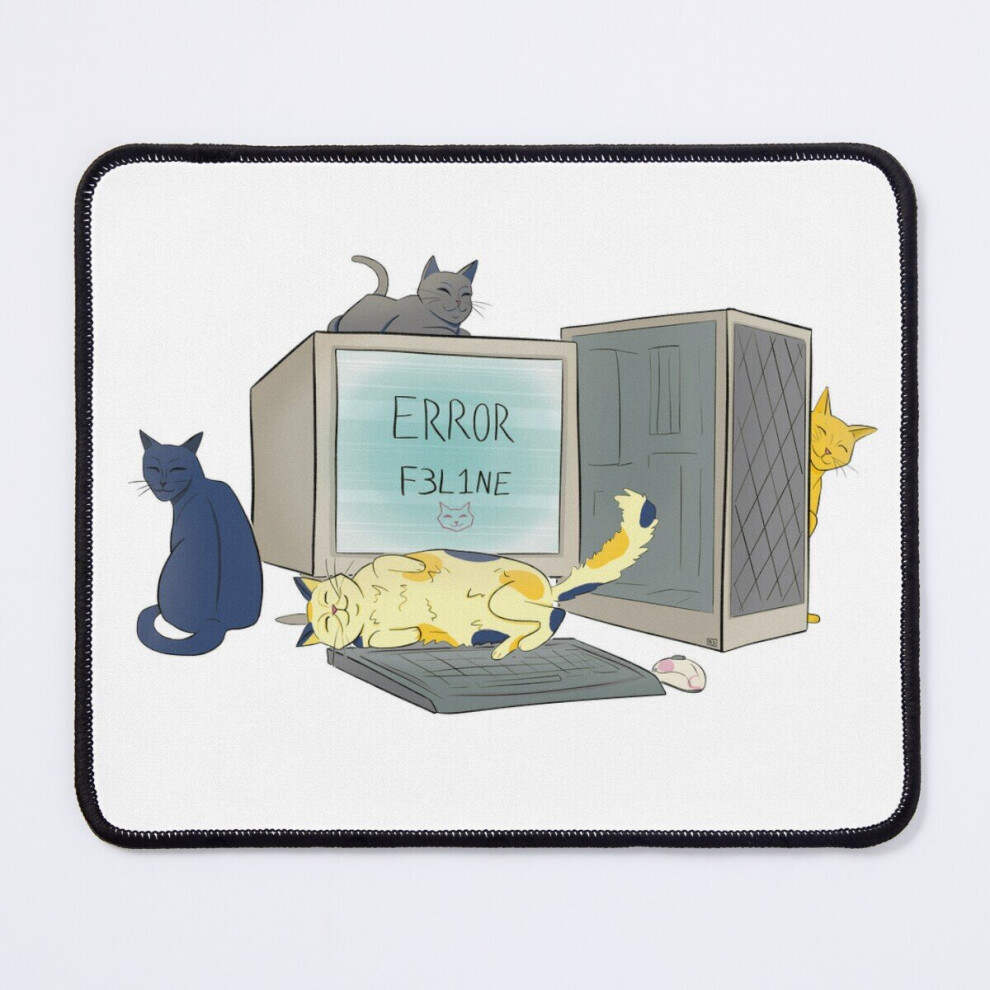Mouse Pad Computer Kitties 11.8 X 9.8 Inch Computer Mat Gaming Office Mousepad 7802738205077
