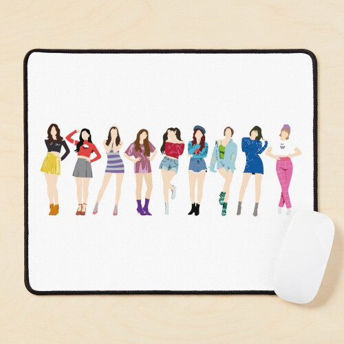 Mouse Pad TWICE KPOP 11.8 x 9.8 inch Computer Mat Gaming Office Mousepad 1