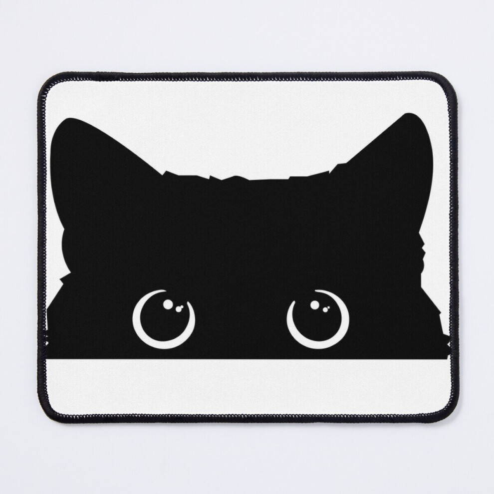 Mouse Pad Peeking Cat 11.8 X 9.8 Inch Computer Mat Gaming Office Mousepad 7802738189025