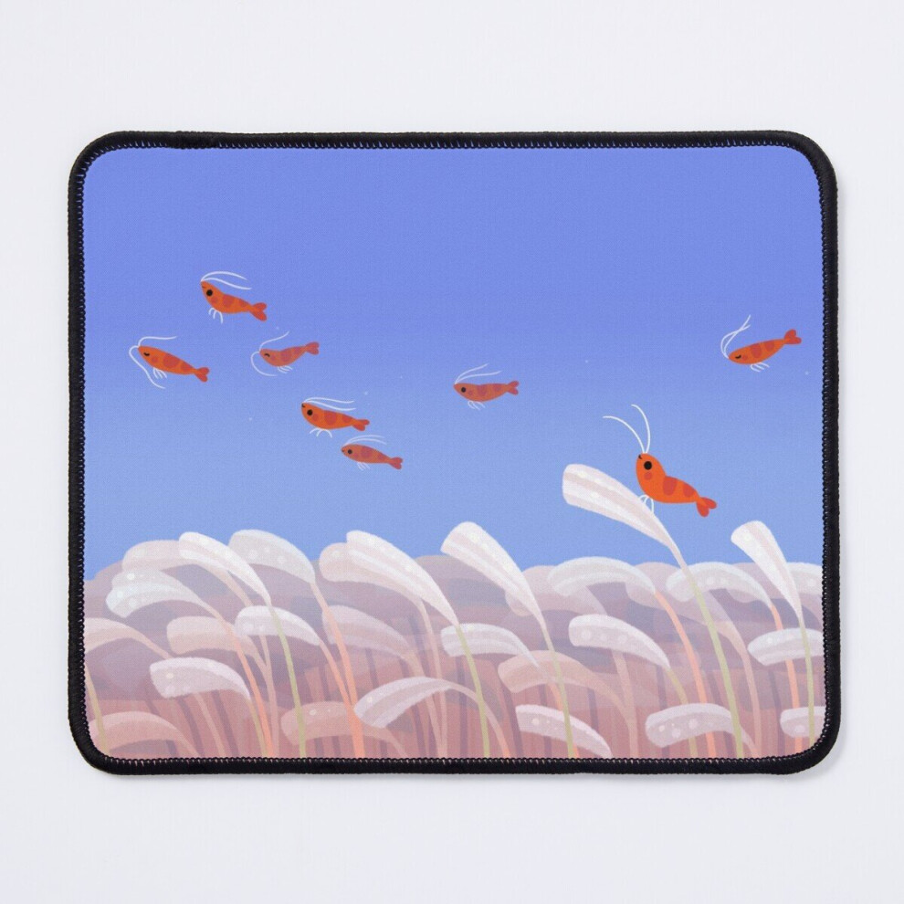 Mouse Pad Flying Cherry Shrimp 11.8 X 9.8 Inch Computer Mat Gaming Office Mousepad 7802738125757