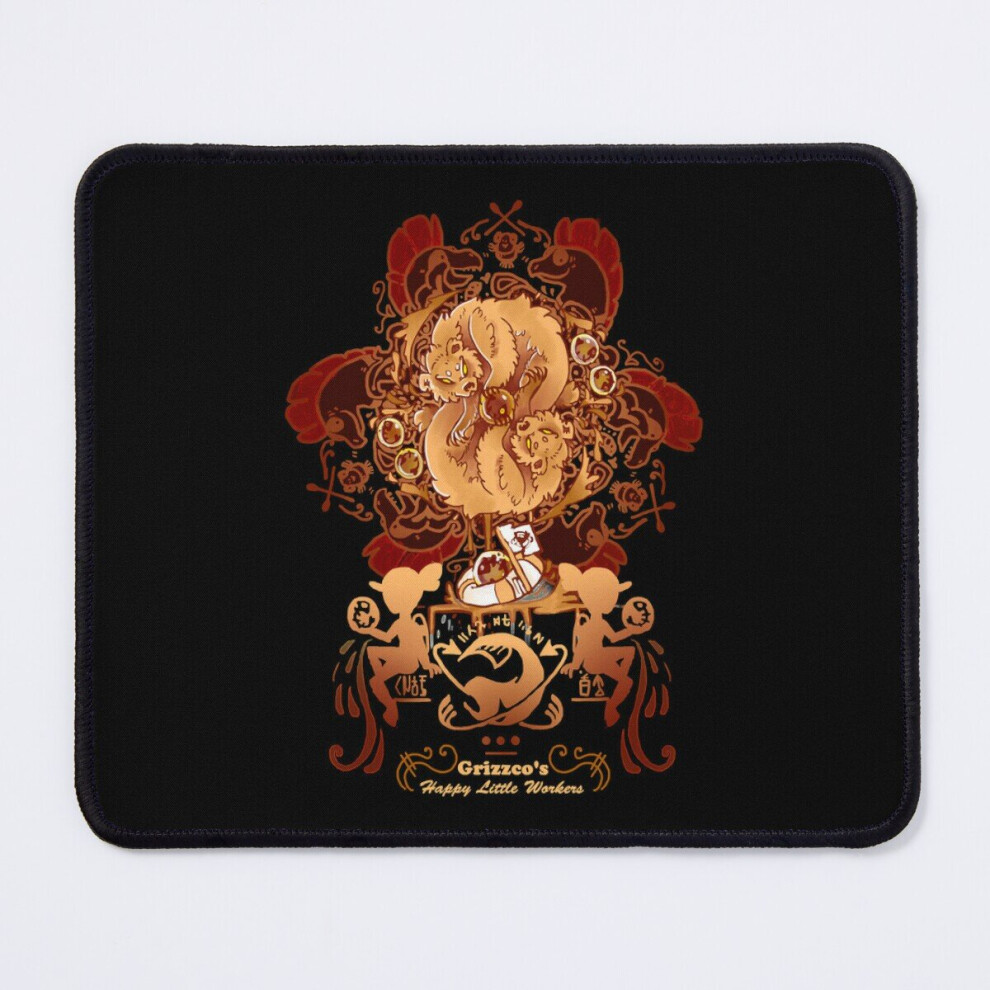Mouse Pad Grizzco's Happy Little Workers 11.8 X 9.8 Inch Computer Mat Gaming Office Mousepad 7802738173420