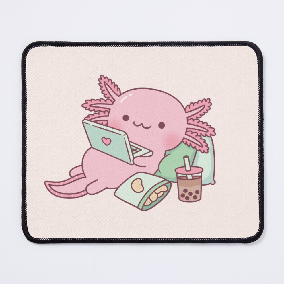 Mouse Pad Cute Chilling Axolotl 11.8 X 9.8 Inch Computer Mat Gaming Office Mousepad 7802738120714