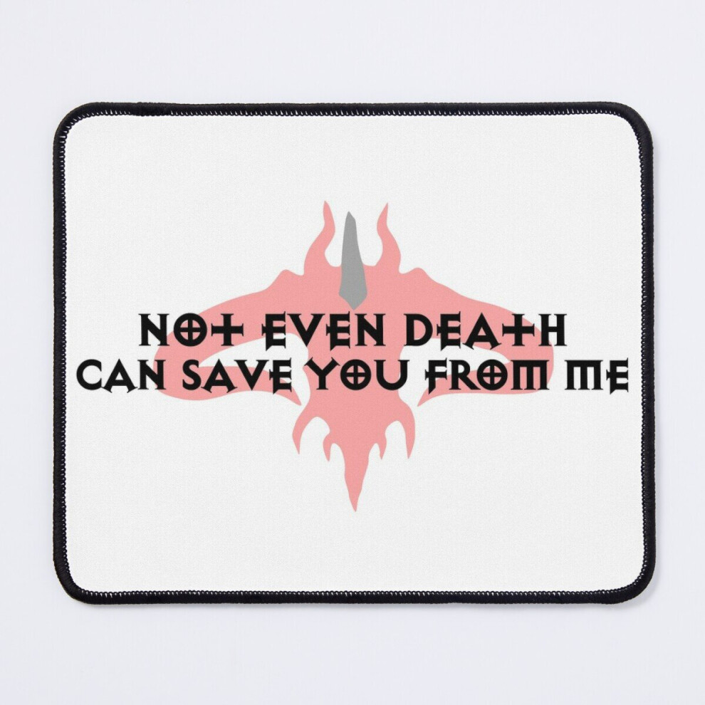 Mouse Pad Not Even Death 11.8 X 9.8 Inch Computer Mat Gaming Office Mousepad 7802738160741