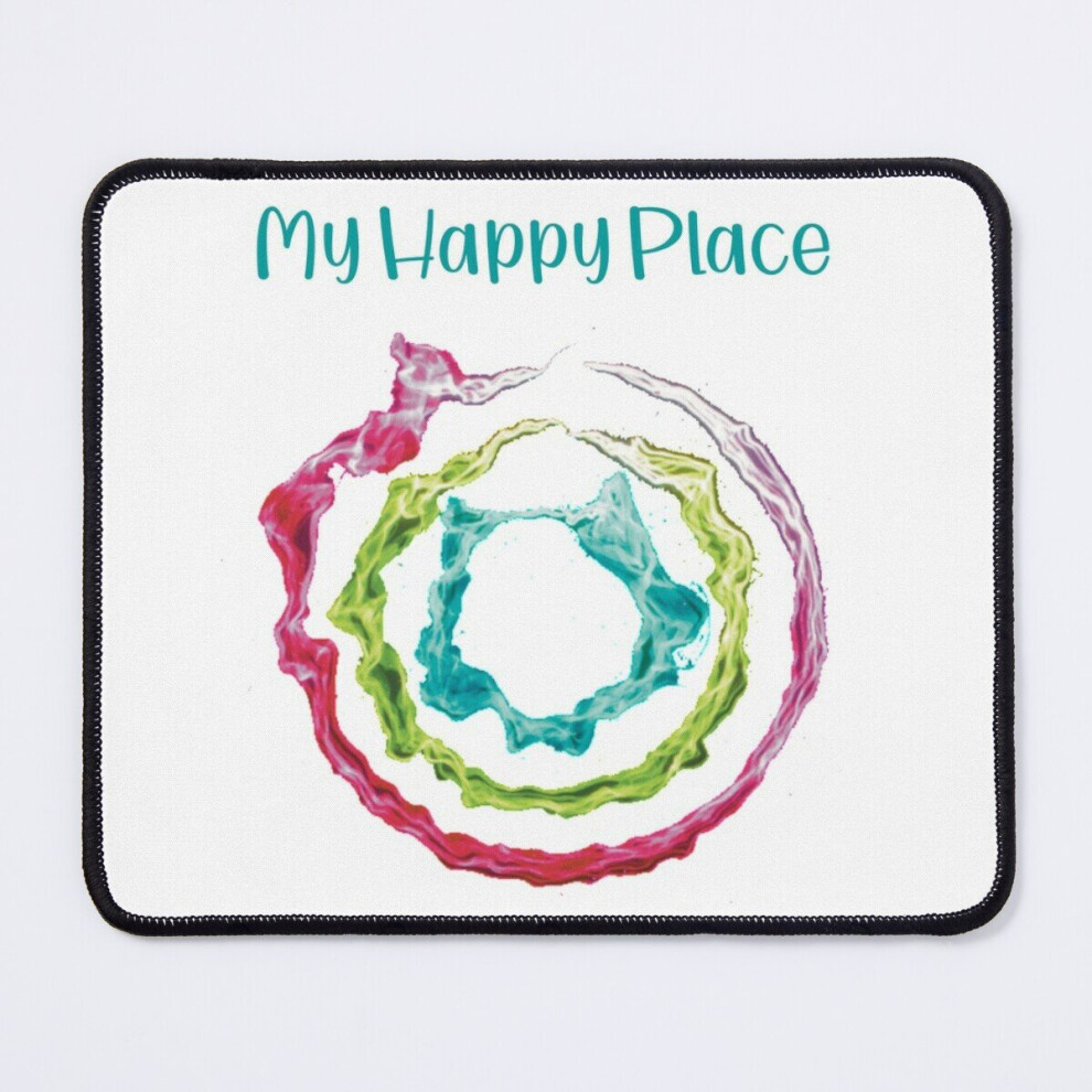 Mouse Pad My Happy Place 11.8 X 9.8 Inch Computer Mat Gaming Office Mousepad 7802738146882