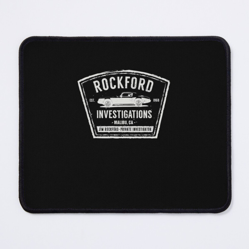 Mouse Pad Rockford Investigations Rockford Files Triblend 11.8 X 9.8 Inch Computer Mat Gaming Office Mousepad 7802738160758