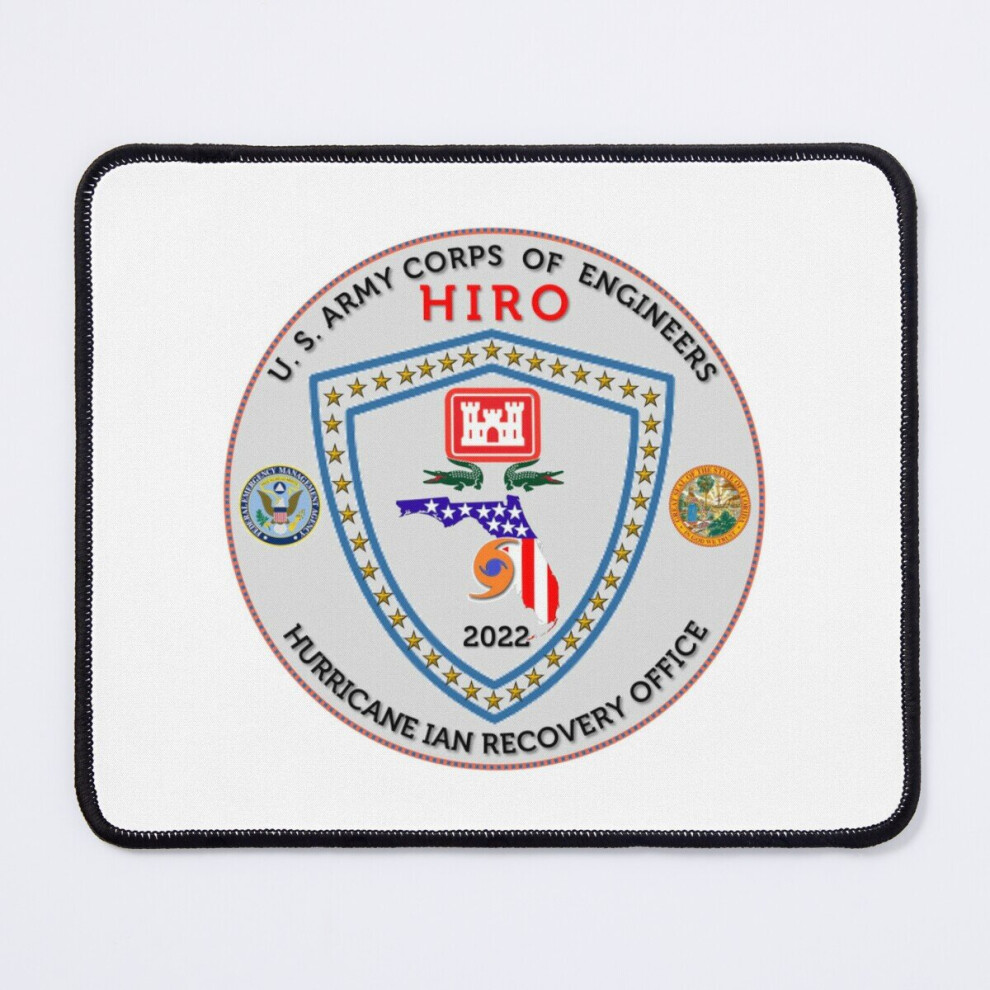 Mouse Pad Hurricane Ian Recovery Office 11.8 X 9.8 Inch Computer Mat Gaming Office Mousepad 7802738135770