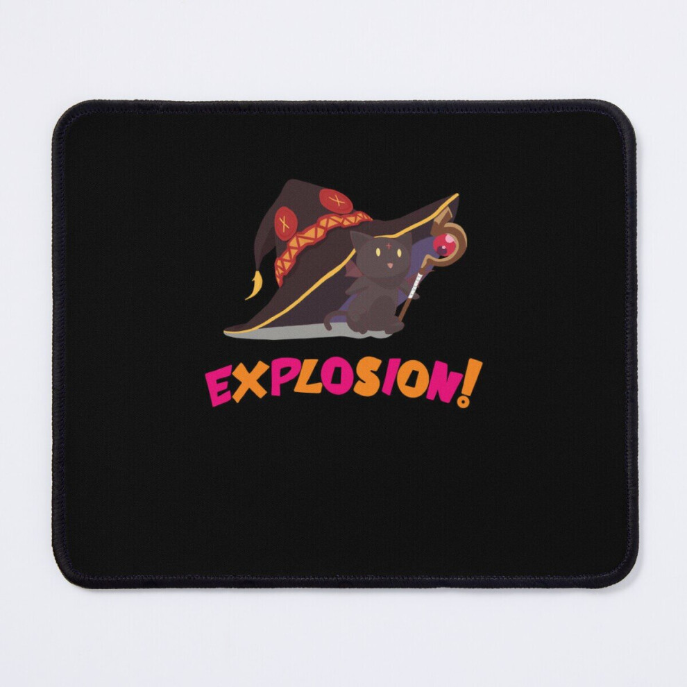 Mouse Pad Konosuba Chomusuke - Explosion!!! 11.8 X 9.8 Inch Computer Mat Gaming Office Mousepad 7802738167870