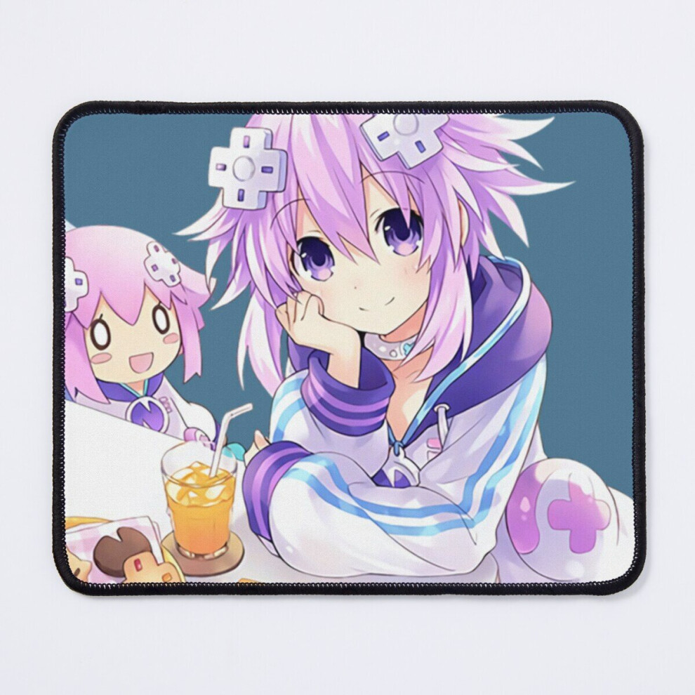 Mouse Pad Neptune's Snack Time - Hyperdimension Neptunia 11.8 X 9.8 Inch Computer Mat Gaming Office Mousepad 7802738202670