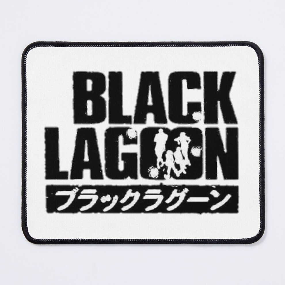 Mouse Pad Lagoon Anime 11.8 X 9.8 Inch Computer Mat Gaming Office Mousepad Black 7802738179972