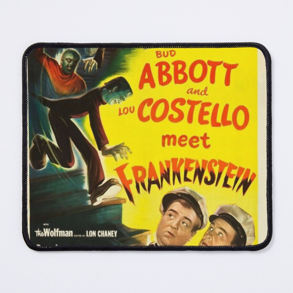 Mouse Pad Abbot And Costello Meet Frankenstein Horror 11.8 X 9.8 Inch Computer Mat Gaming Office Mousepad 7802738192186