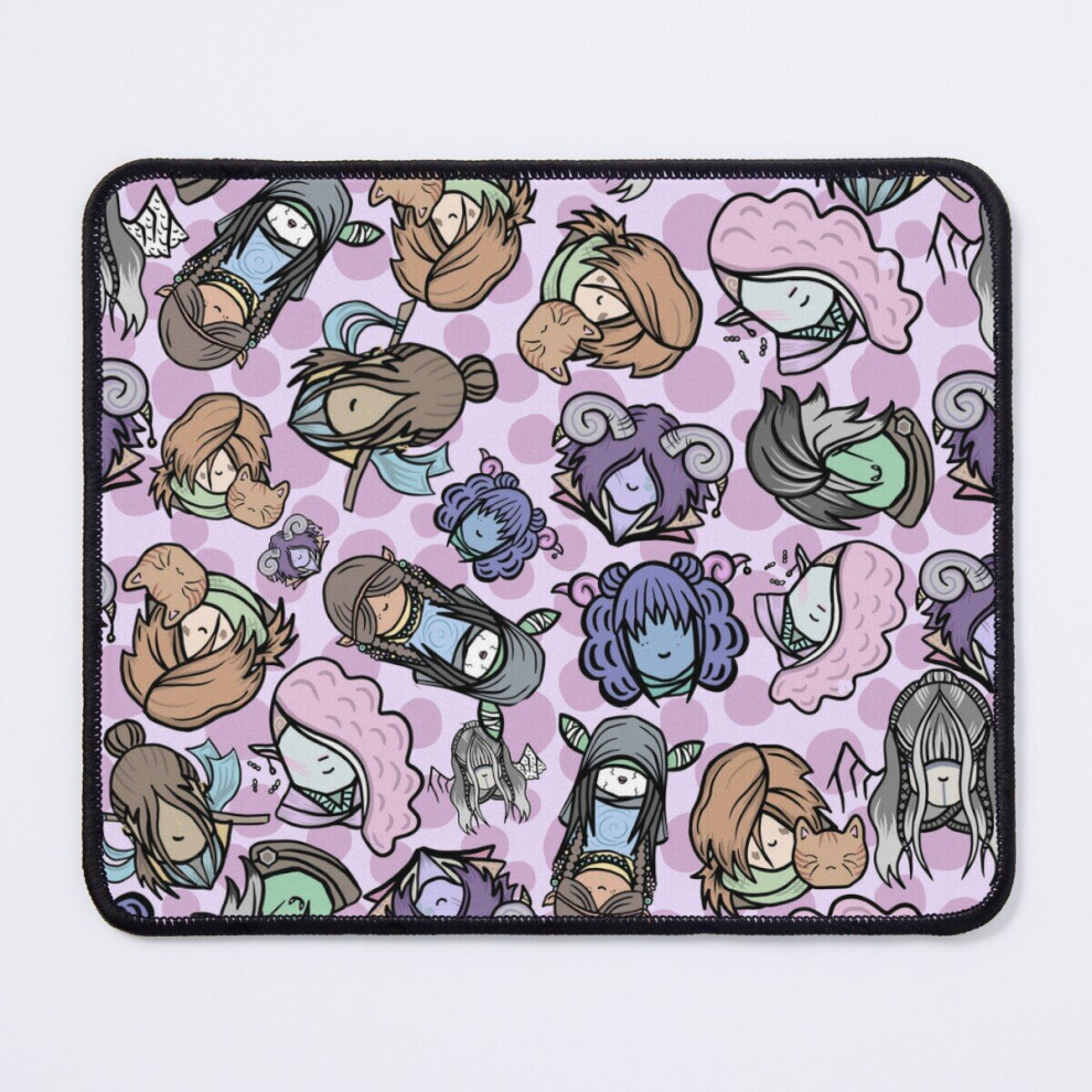 Mouse Pad Campaign 2 Adventurers 11.8 X 9.8 Inch Computer Mat Gaming Office Mousepad 7802738183085