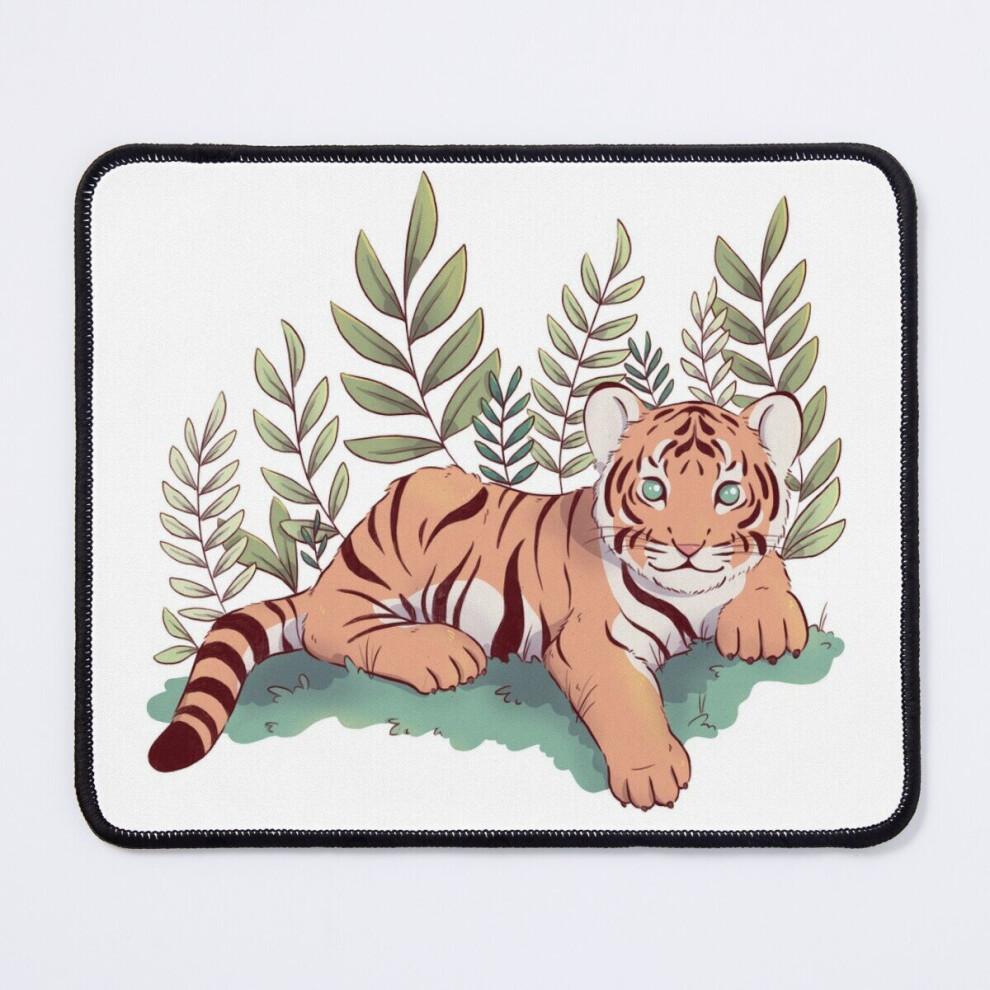 Mouse Pad Tiger Cub 11.8 X 9.8 Inch Computer Mat Gaming Office Mousepad 7802738150445