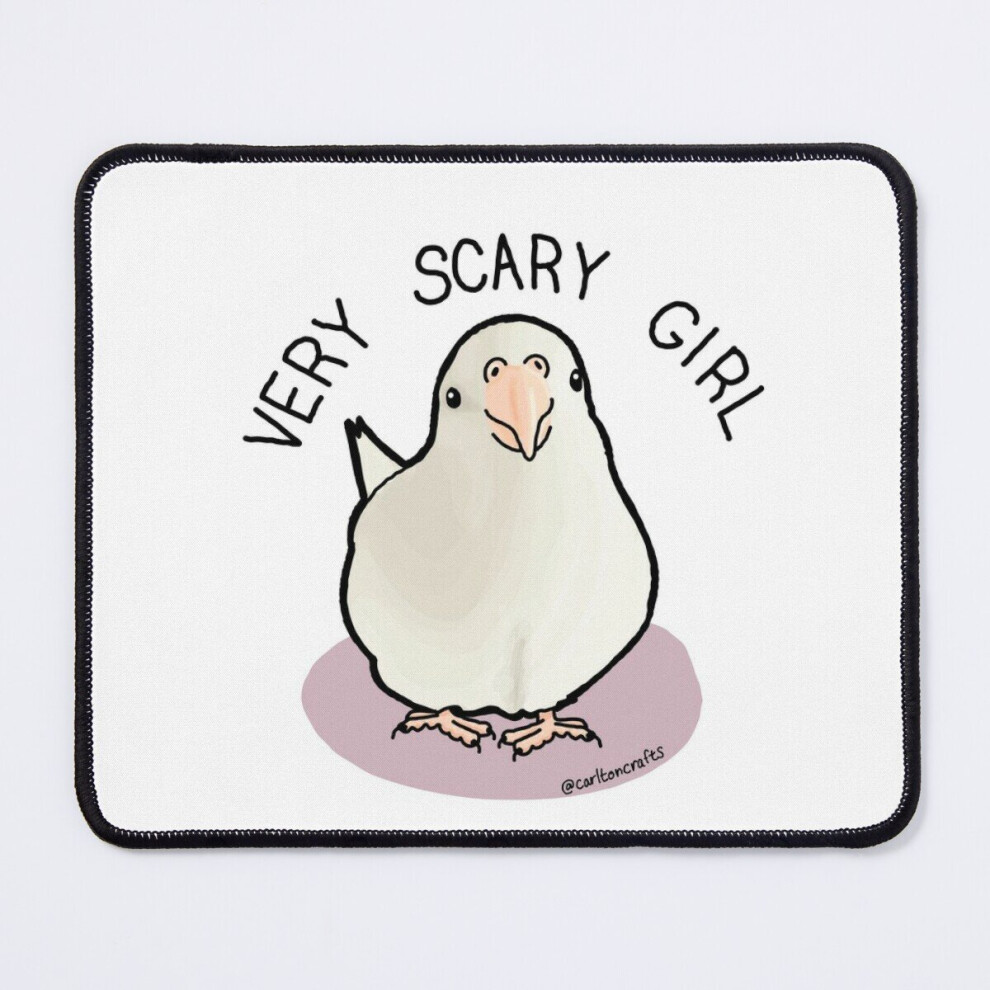 Mouse Pad Very Scary Girl 11.8 X 9.8 Inch Computer Mat Gaming Office Mousepad 7802738125795