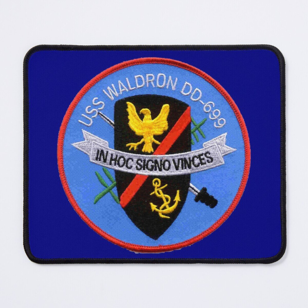 Mouse Pad Uss Waldron (Dd-699) Ship's Store 11.8 X 9.8 Inch Computer Mat Gaming Office Mousepad 7802738178258