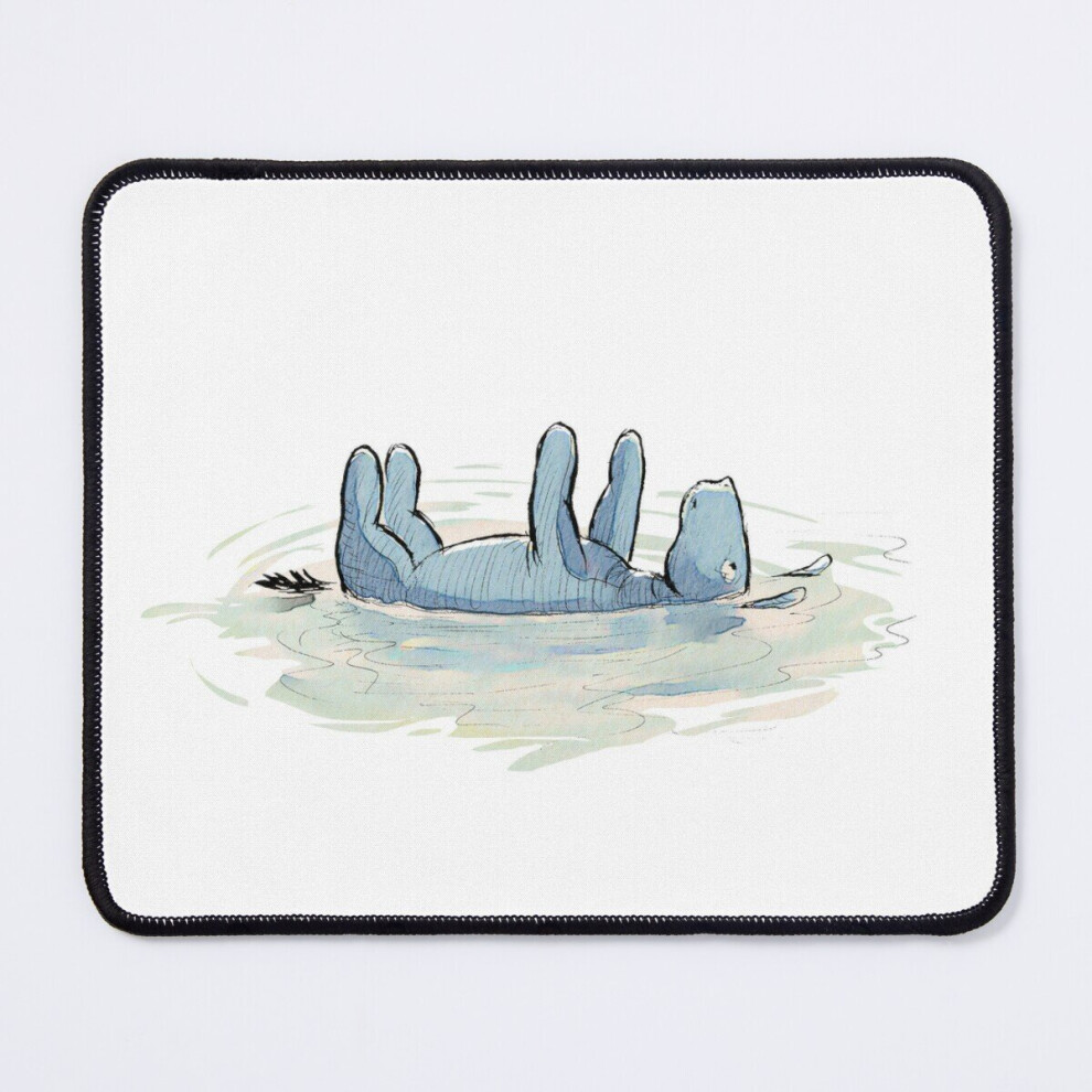 Mouse Pad Classic Winnie The Pooh - Eeyore's First Swimming Lesson 11.8 X 9.8 Inch Computer Mat Gaming Office Mousepad 7802738207828