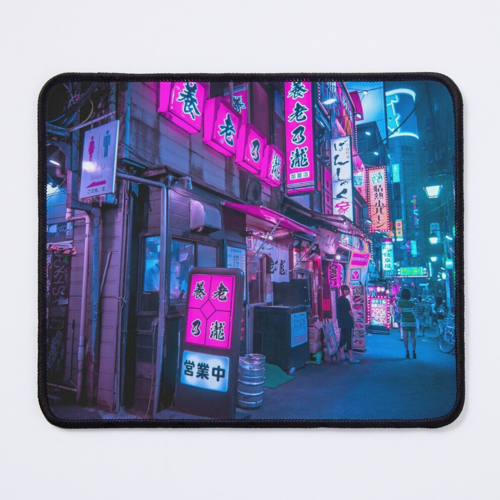 Mouse Pad Small Streets Of Shinjuku Omoide Yokocho Tokyo Area 11.8 X 9.8 Inch Computer Mat Gaming Office Mousepad 7802738202571
