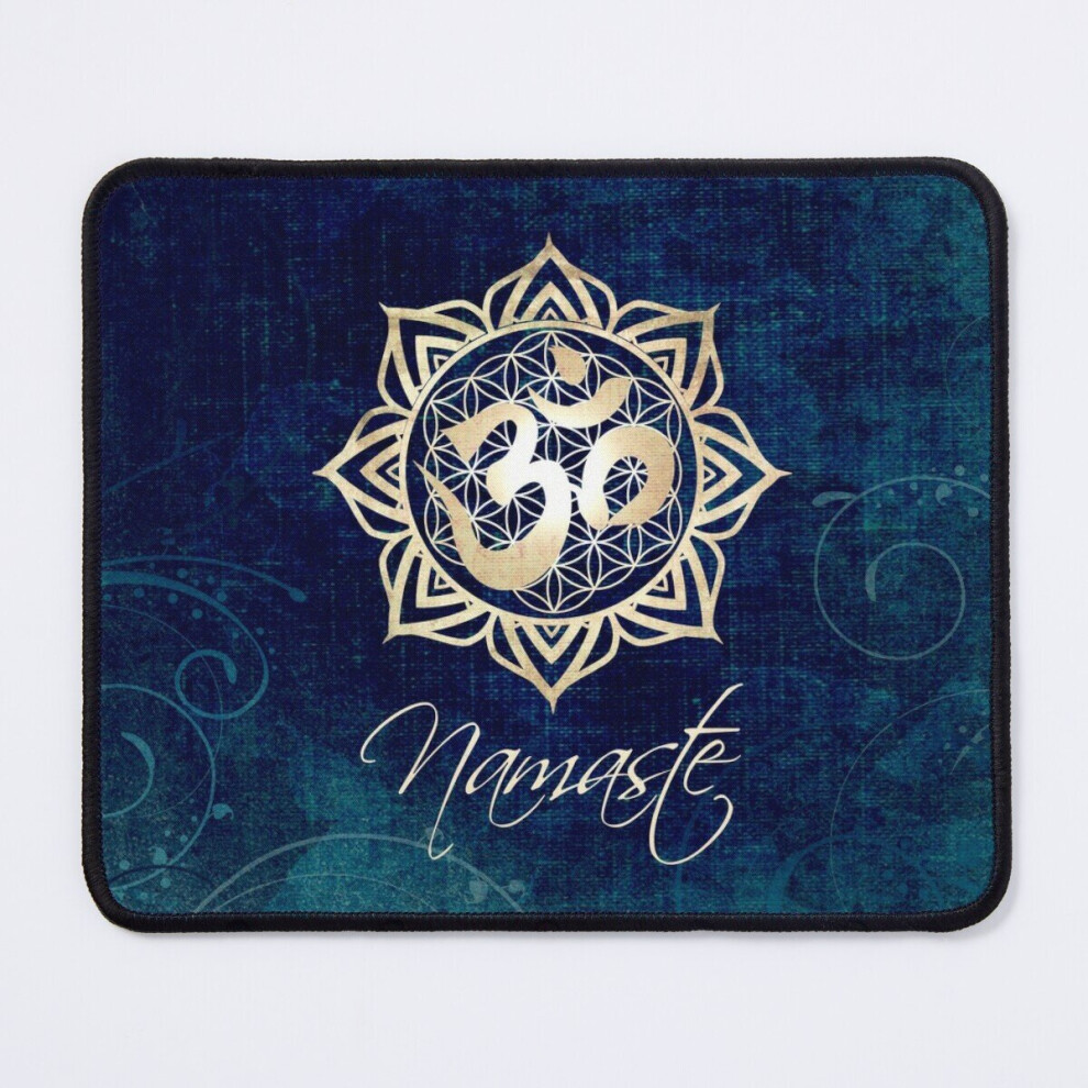 Mouse Pad Namaste Lotus Flower Of Life Mandala 11.8 X 9.8 Inch Computer Mat Gaming Office Mousepad 7802738151503