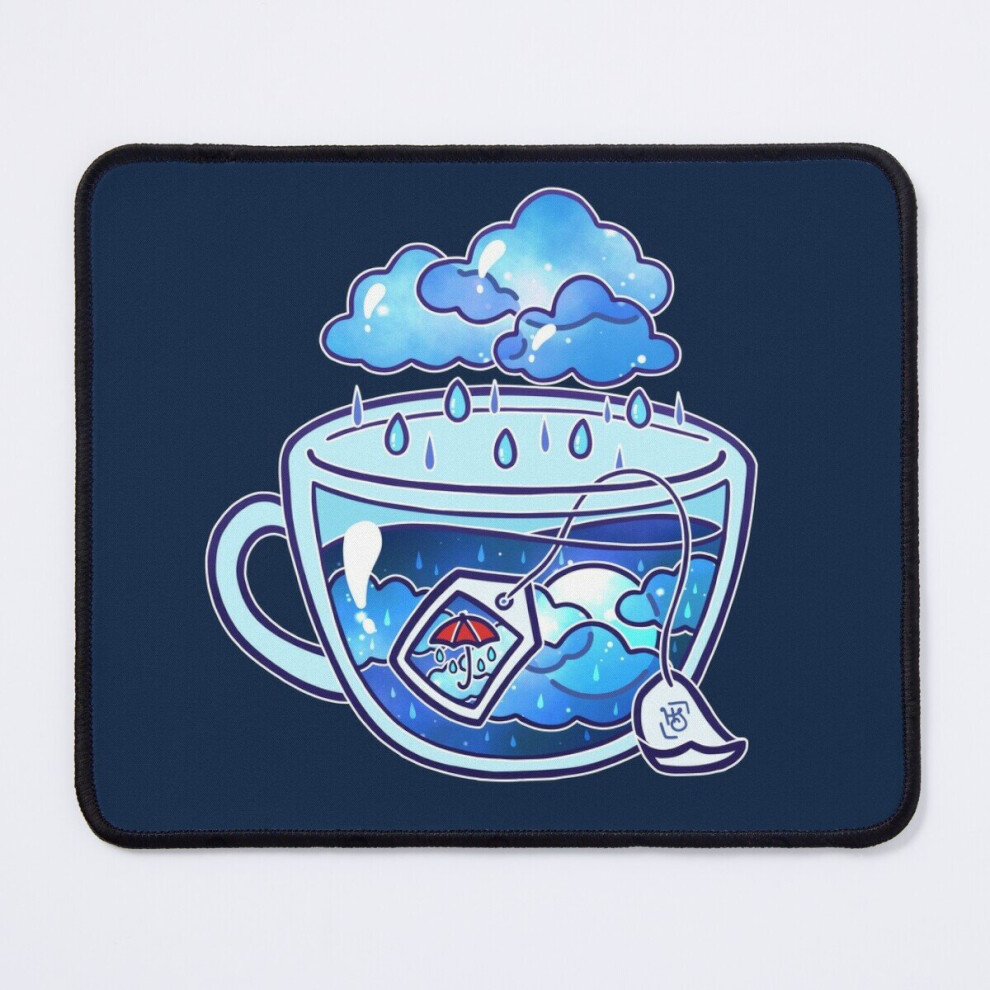 Mouse Pad Rainy Day Tea 11.8 X 9.8 Inch Computer Mat Gaming Office Mousepad 7802738168600