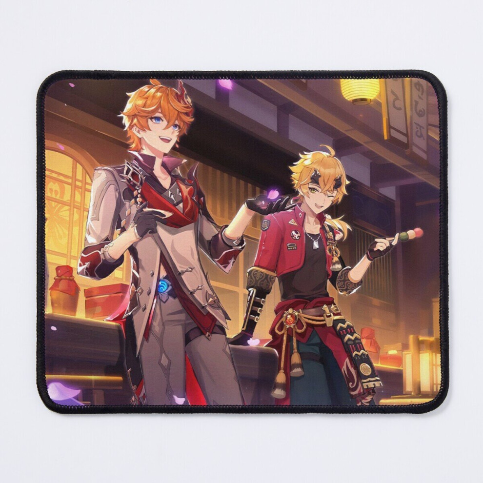 Mouse Pad Childe Thoma - Genshin Impact 11.8 X 9.8 Inch Computer Mat Gaming Office Mousepad 7802738146165