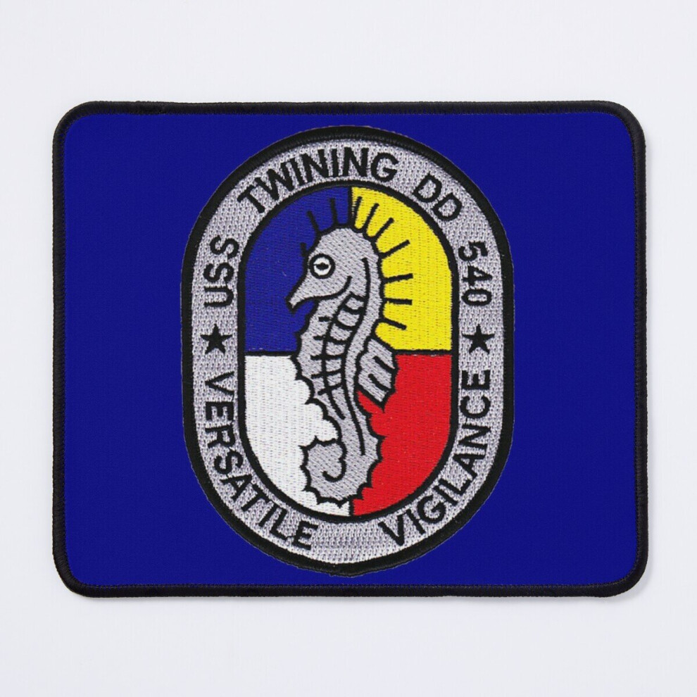 Mouse Pad Uss Twining (Dd-540) Ship's Store 11.8 X 9.8 Inch Computer Mat Gaming Office Mousepad 7802738173260