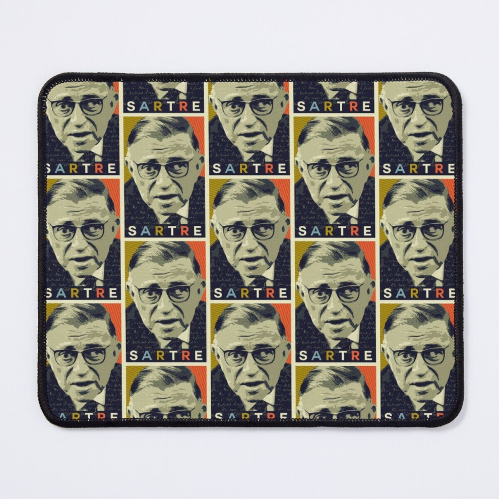 Mouse Pad Jean-Paul Sartre 11.8 X 9.8 Inch Computer Mat Gaming Office Mousepad 7802738189070