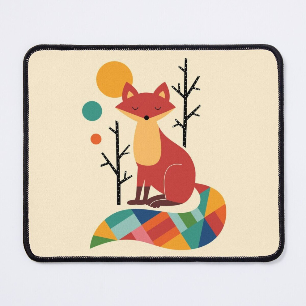 Mouse Pad Rainbow Fox 11.8 X 9.8 Inch Computer Mat Gaming Office Mousepad 7802738171198