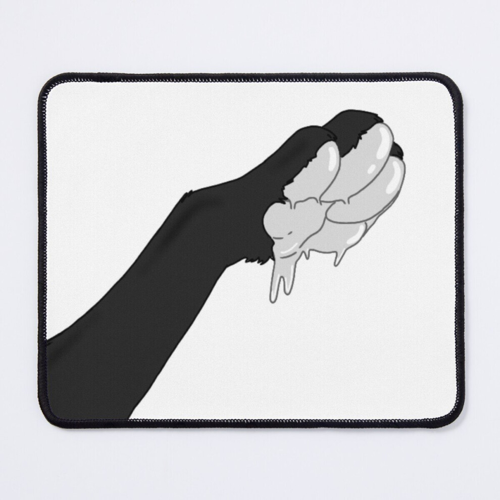 Mouse Pad Slime Animal Paw - 11.8 X 9.8 Inch Computer Mat Gaming Office Mousepad Silver 7802738190298