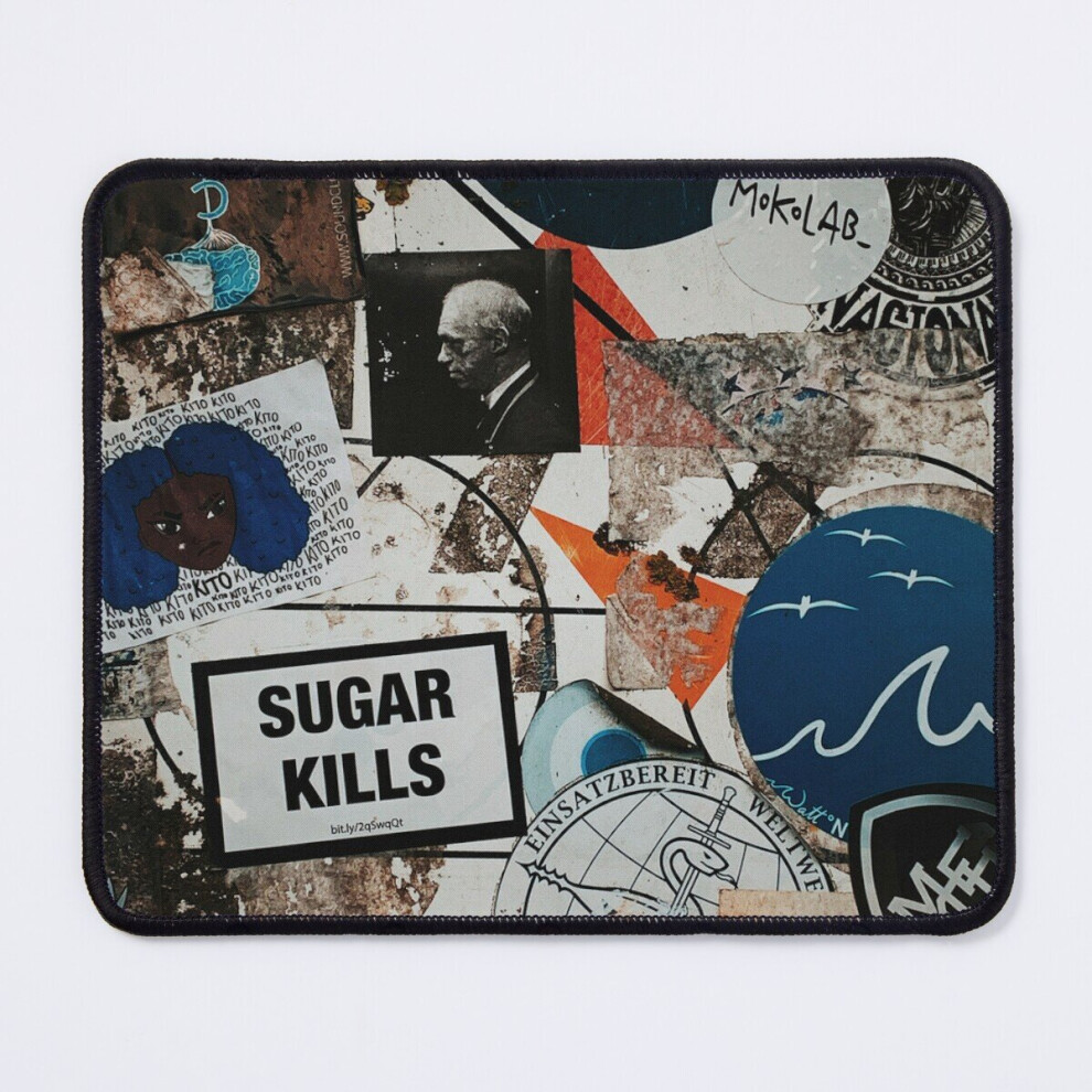 Mouse Pad Sugar Kills 11.8 X 9.8 Inch Computer Mat Gaming Office Mousepad 7802738160864