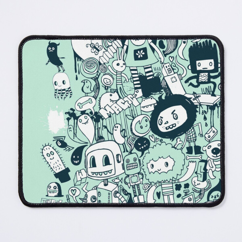 Mouse Pad Doodled Oodles 11.8 X 9.8 Inch Computer Mat Gaming Office Mousepad 7802738198836