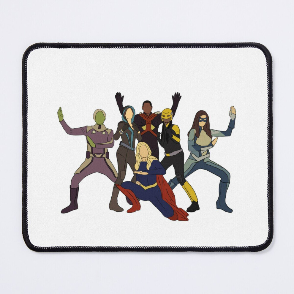 Mouse Pad Superfriends Final Season 11.8 X 9.8 Inch Computer Mat Gaming Office Mousepad 7802738128321