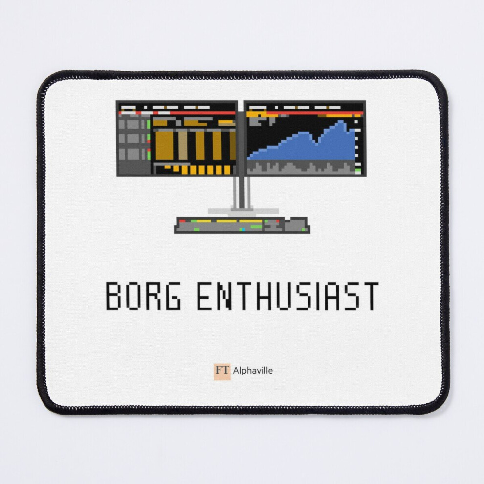 Mouse Pad Borg Enthusiast 11.8 X 9.8 Inch Computer Mat Gaming Office Mousepad 7802738113310