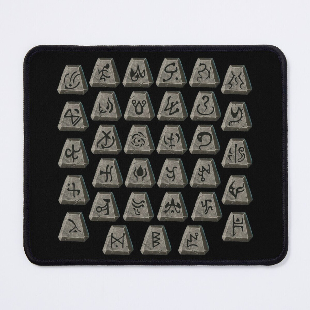 Mouse Pad Old School Runes 11.8 X 9.8 Inch Computer Mat Gaming Office Mousepad 7802738158342