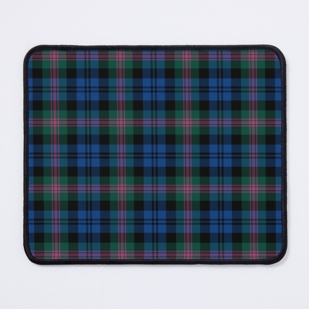 Mouse Pad Clan Baird Tartan And Plaid 11.8 X 9.8 Inch Computer Mat Gaming Office Mousepad Blue/Green 7802738197327
