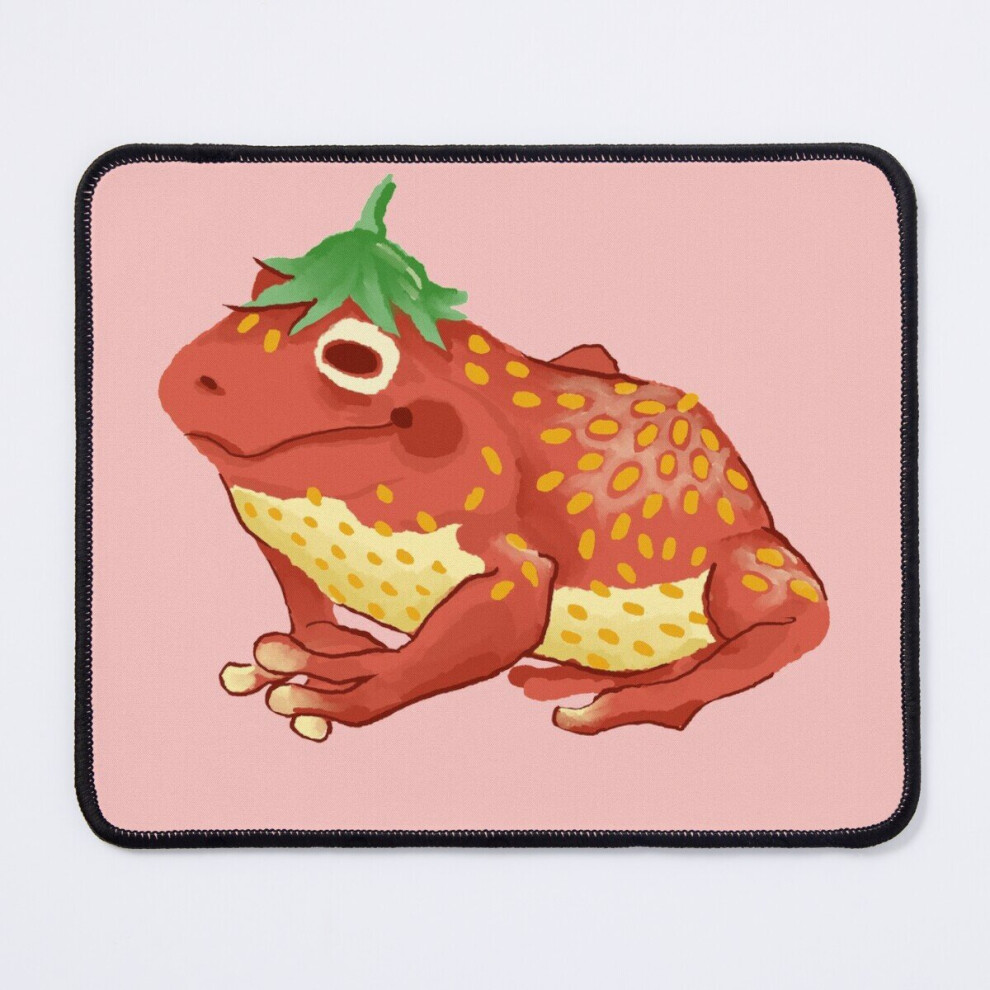 Mouse Pad Strawberry Frog 11.8 X 9.8 Inch Computer Mat Gaming Office Mousepad 7802738125917