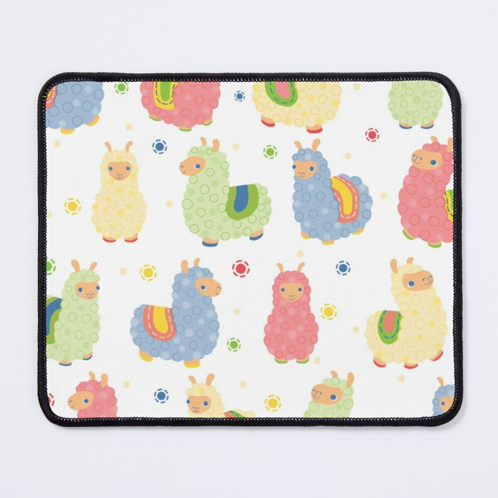 Mouse Pad Polka Dot Alpacas 11.8 X 9.8 Inch Computer Mat Gaming Office Mousepad 7802738196016