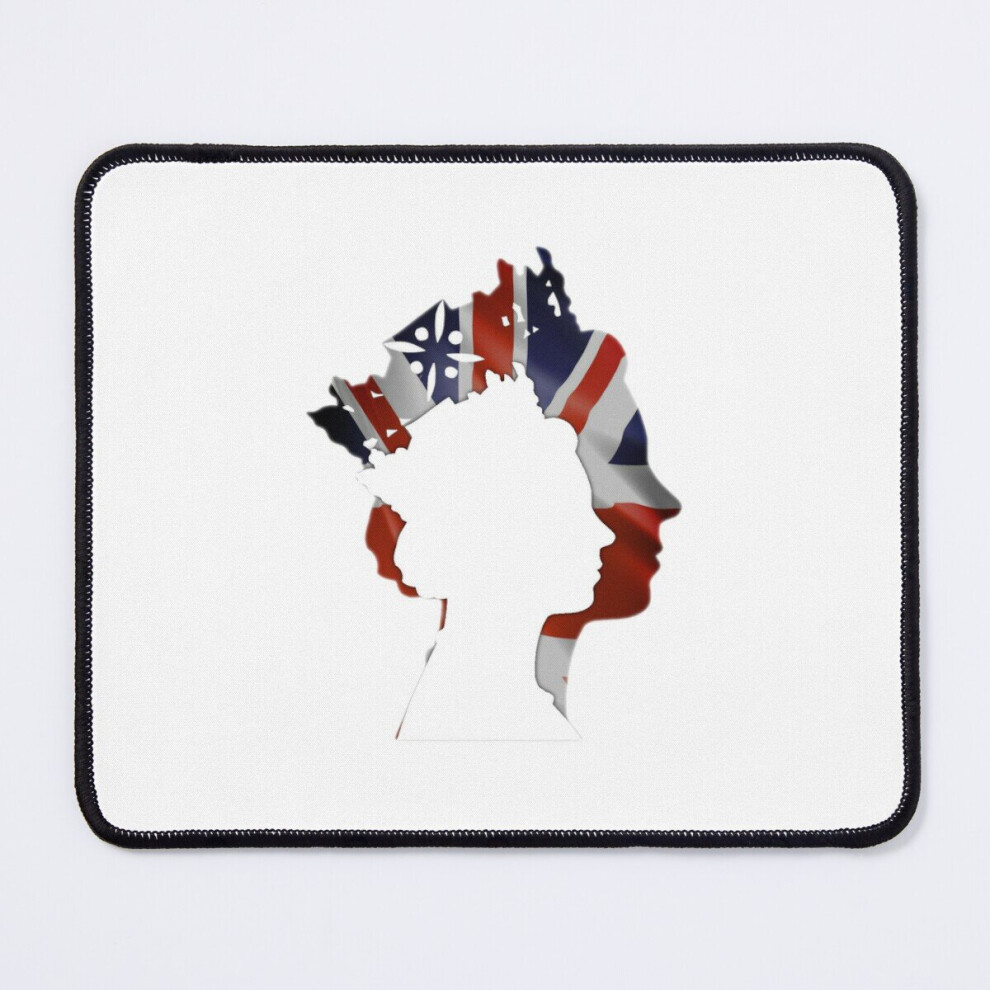 Mouse Pad Queen Elizabeth British Flag 11.8 X 9.8 Inch Computer Mat Gaming Office Mousepad 7802738135923