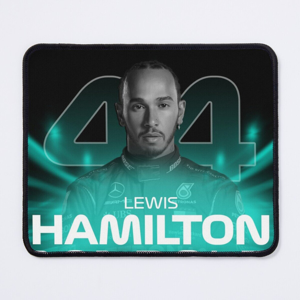 Mouse Pad Lewis Hamilton 101 Poles 11.8 X 9.8 Inch Computer Mat Gaming Office Mousepad 7802738110579